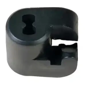 100x Aufschlagisolator Federstahlpfahl - schwarz Preiswert